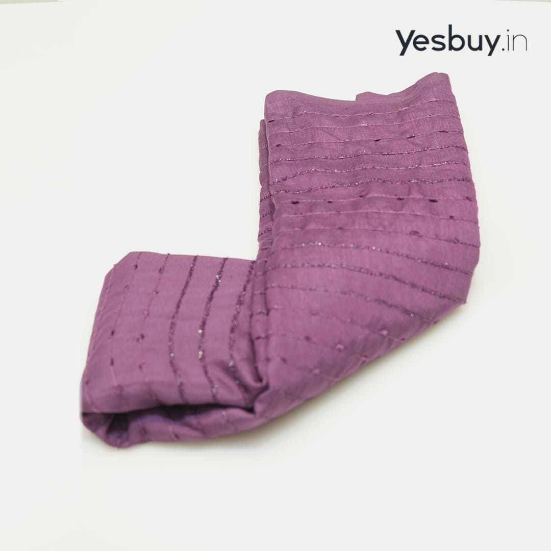 Vijithra Silk Fur Strips Saree ( 299/-) YB113