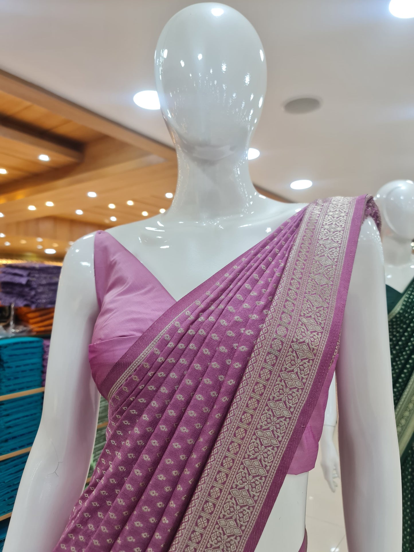 Banarasi georgette saree