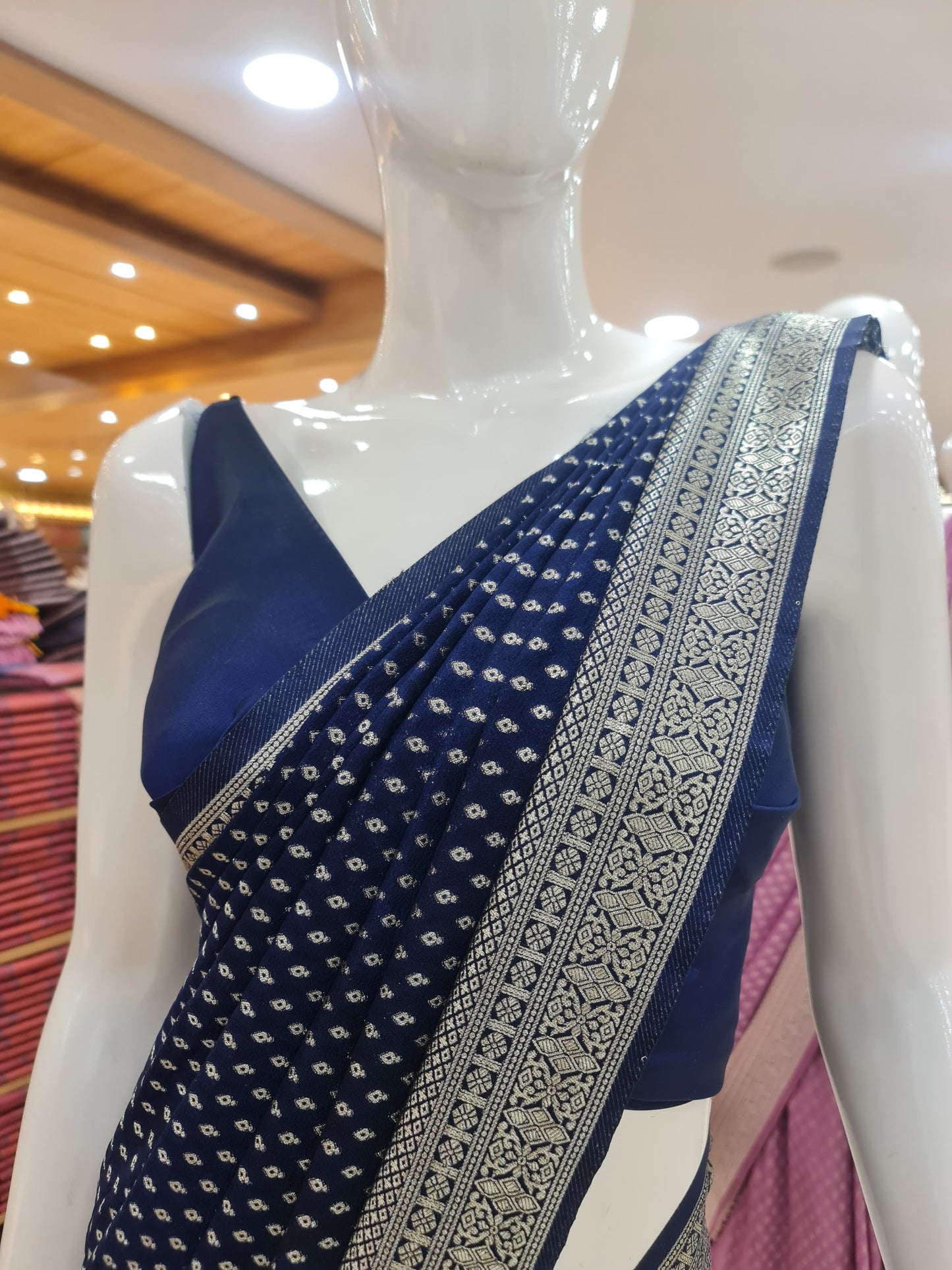 Banarasi georgette saree