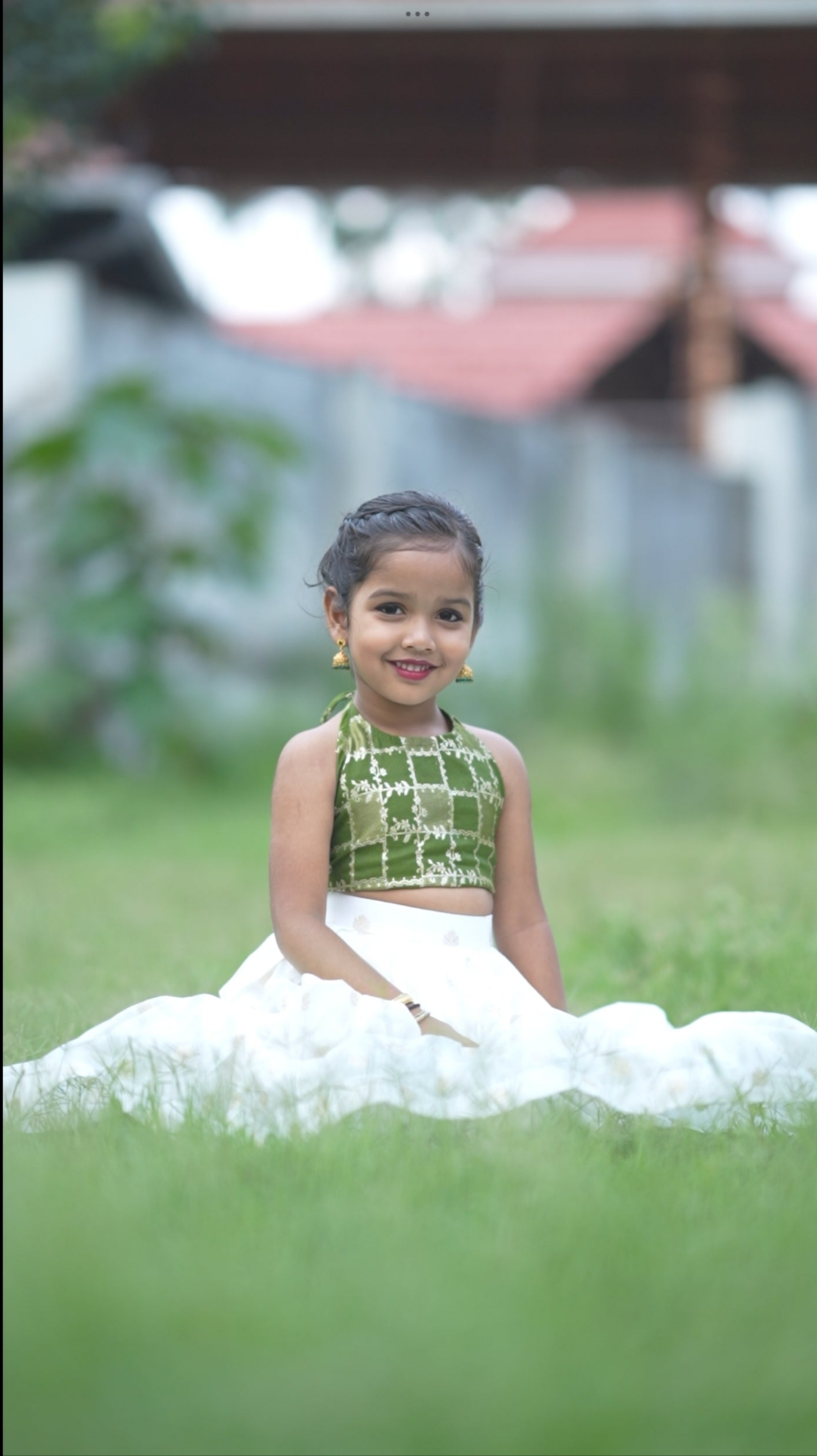 Kids wear Crop Top And Skirt YB143