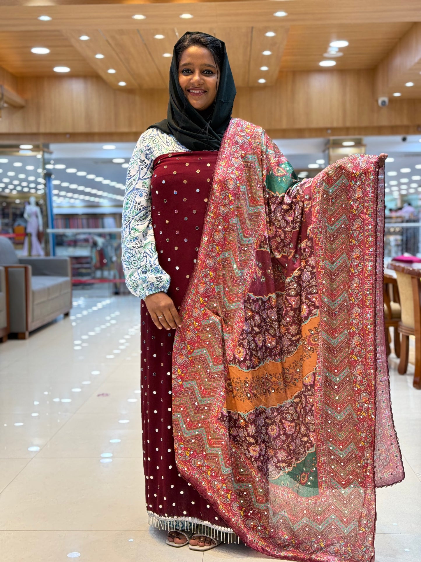 Mirror Work Salwar Suit YB123