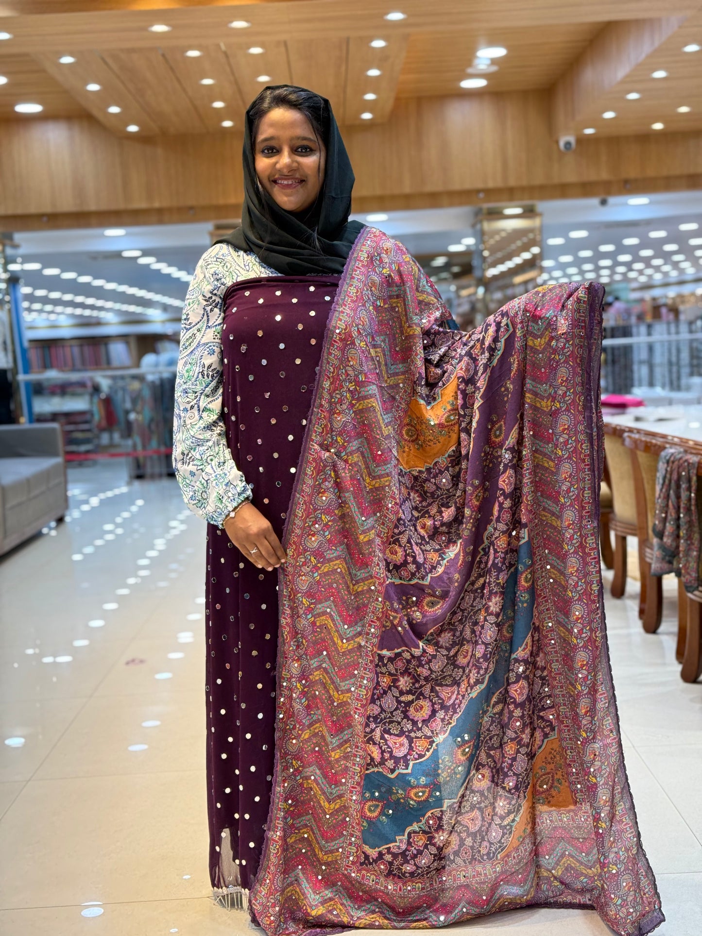 Mirror Work Salwar Suit YB123