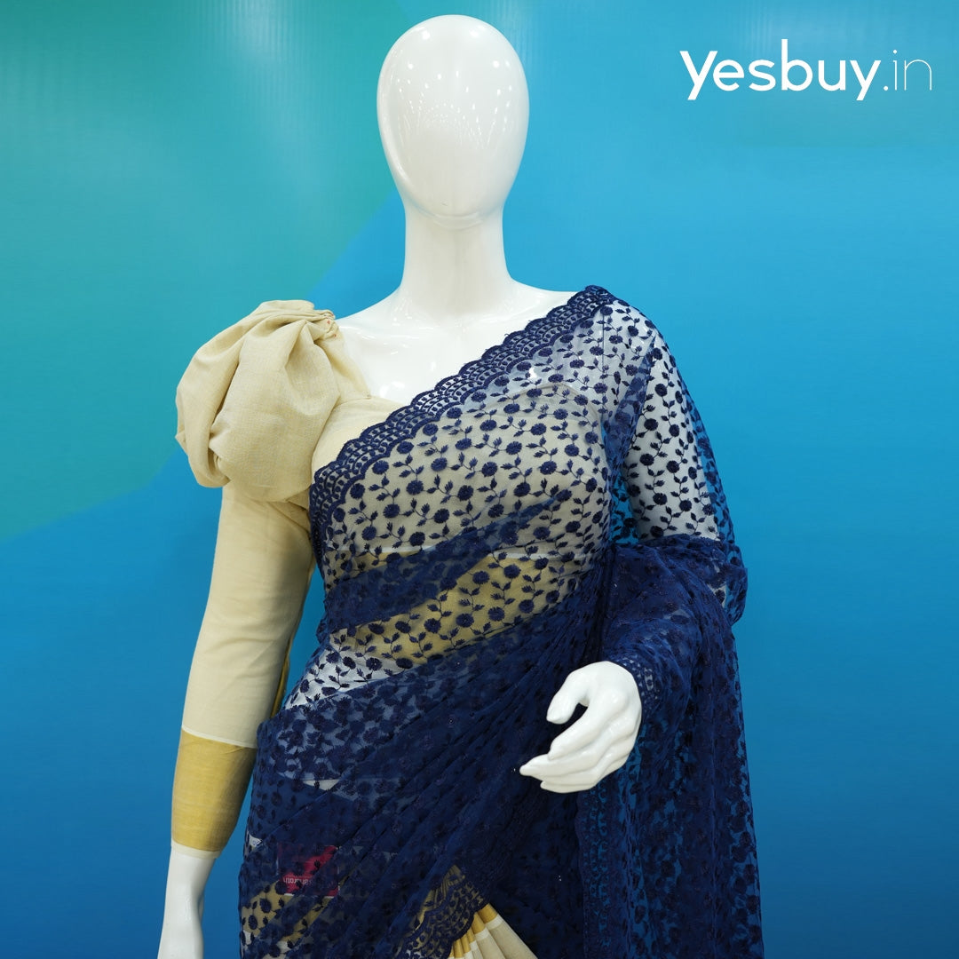 Kerala Set Fusion Saree