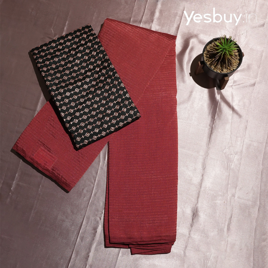 Vijithra Silk With Embroidery Bp