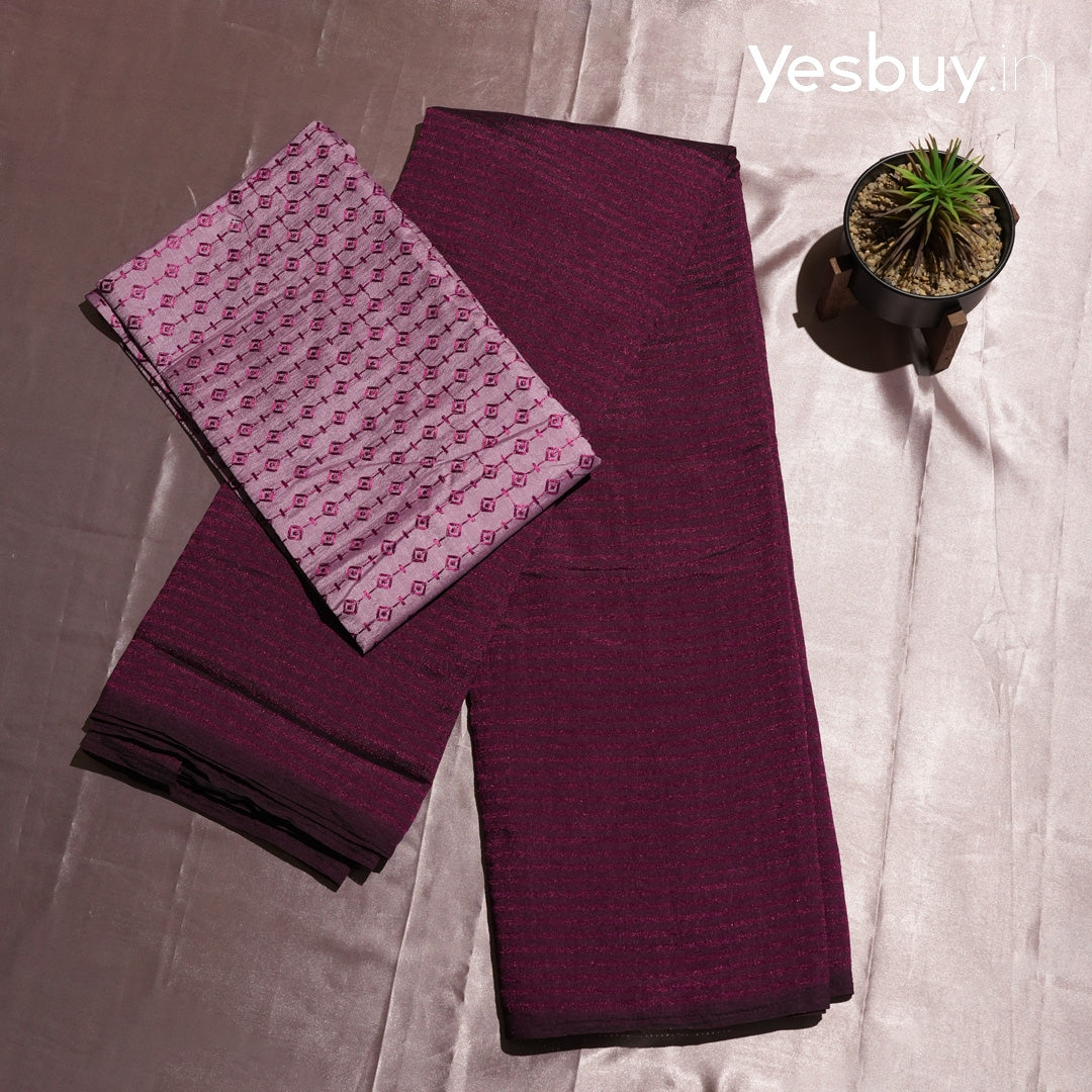 Vijithra Silk With Embroidery Bp