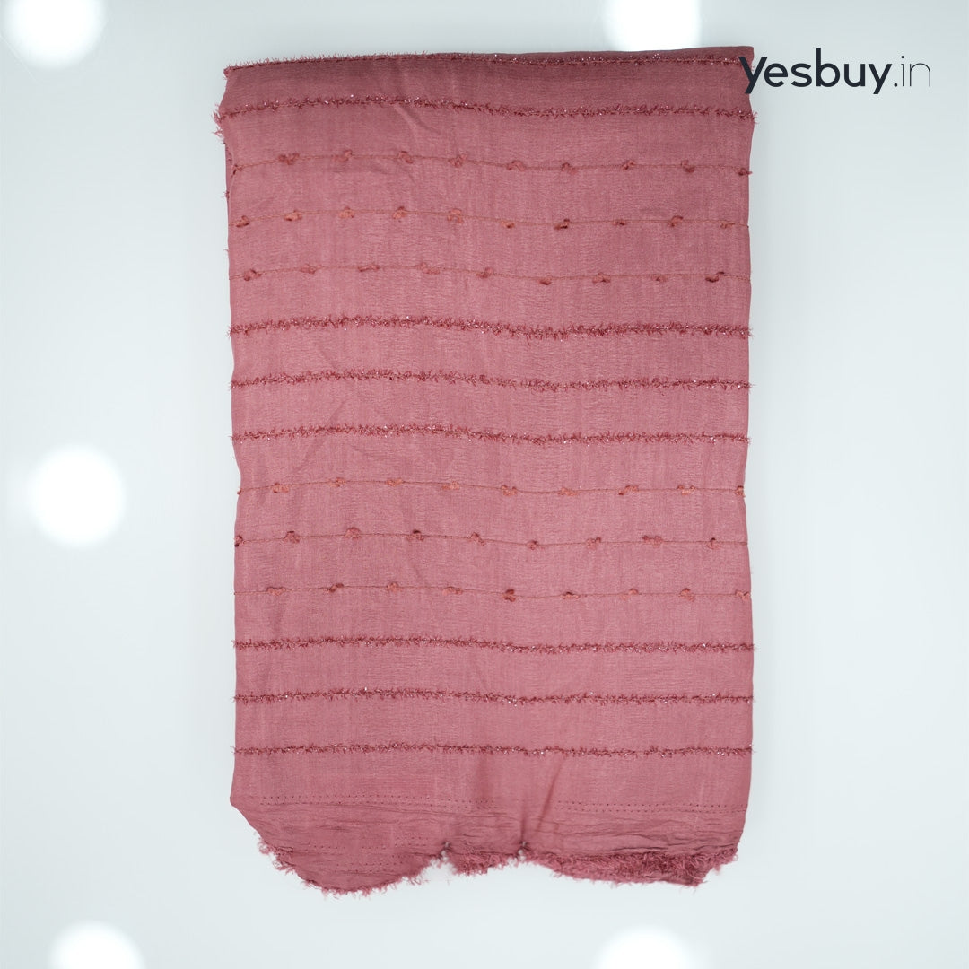 Vijithra Silk Fur Strips saree YB102