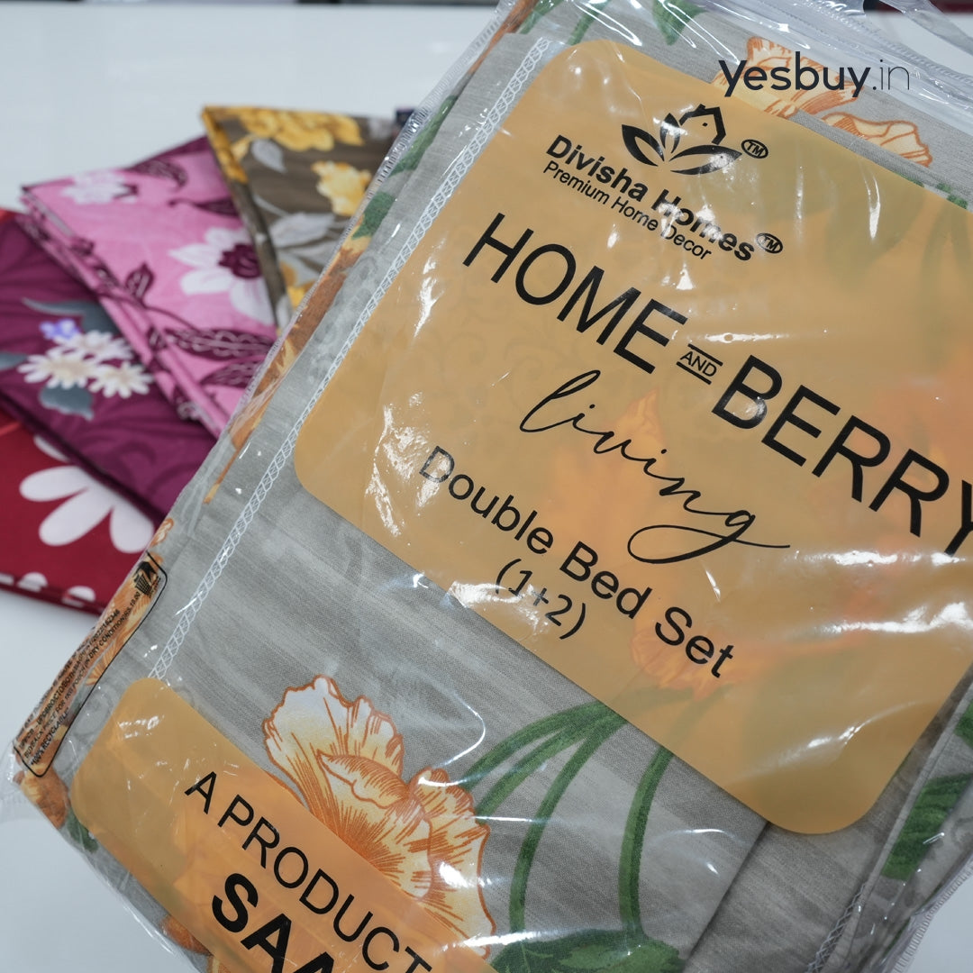 Double Bedsheet Buy 1 Get 1 Offer YB107