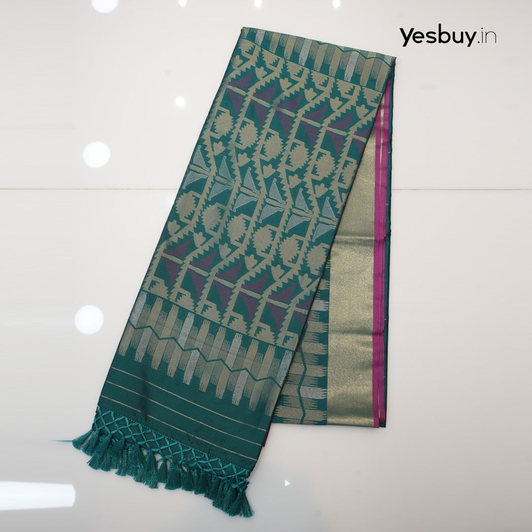 Semi Silk Navaratri Special Saree YB108