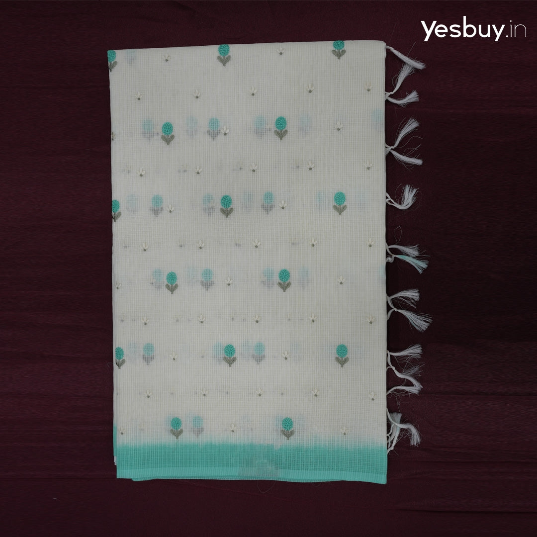 Premium Quality Net Cotta Sarees YB110