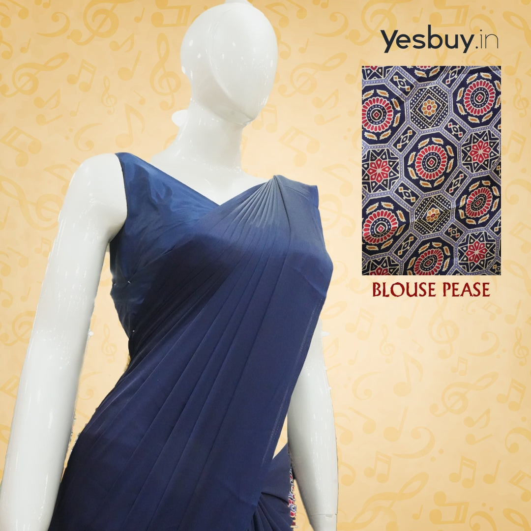 Semi Modal Silk Saree YB121