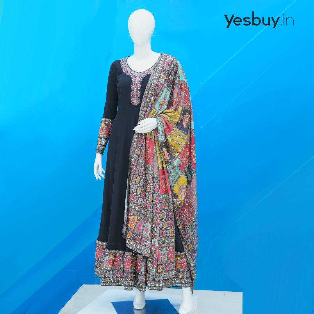 Party Wear Gown YB122