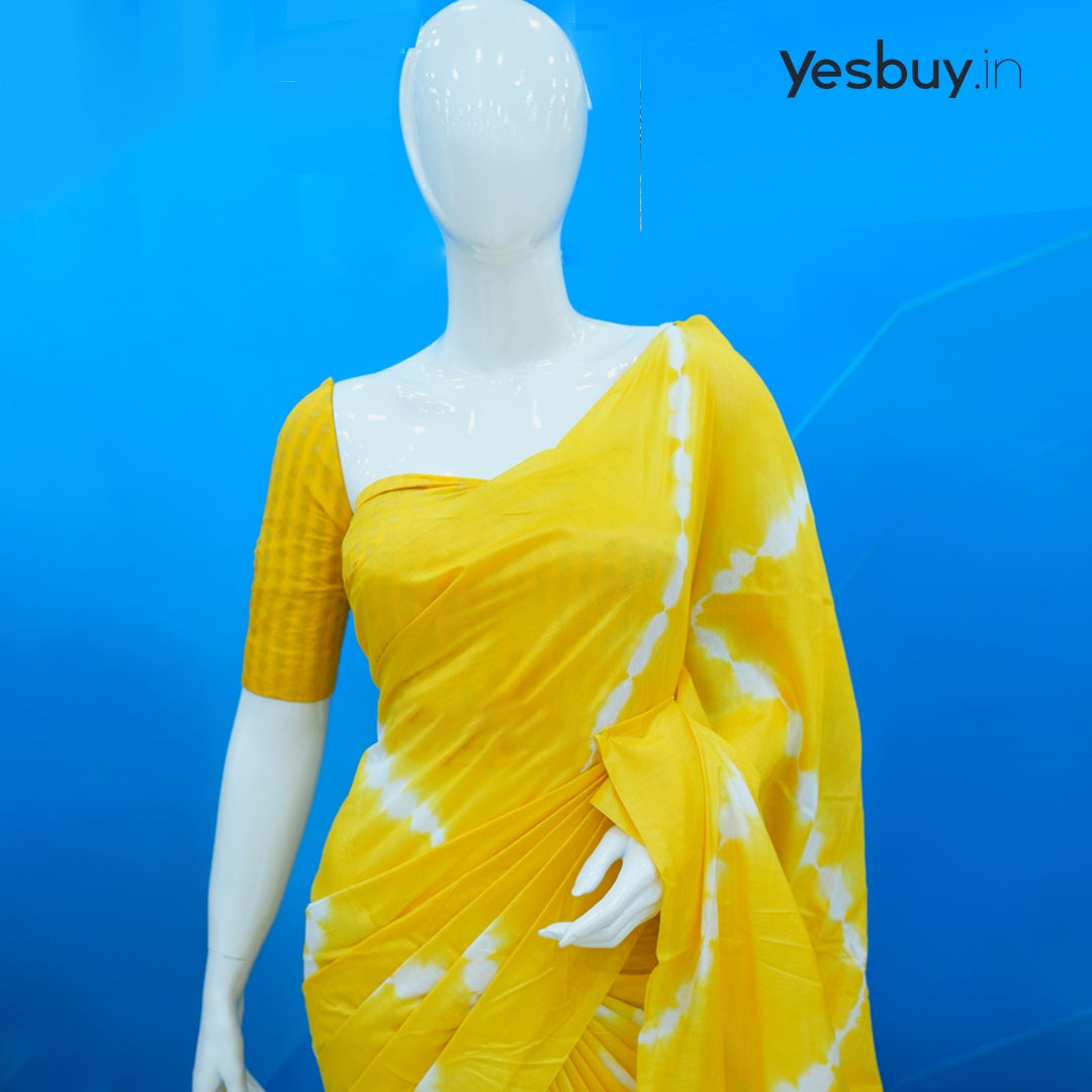 Cambric Cotton Saree YB125