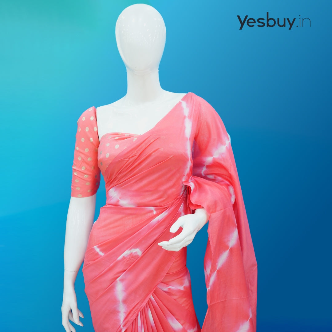 Cambric Cotton Saree YB125