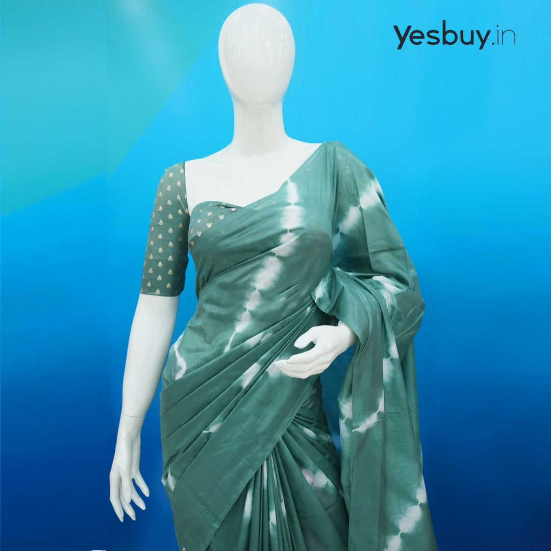 Cambric Cotton Saree YB125
