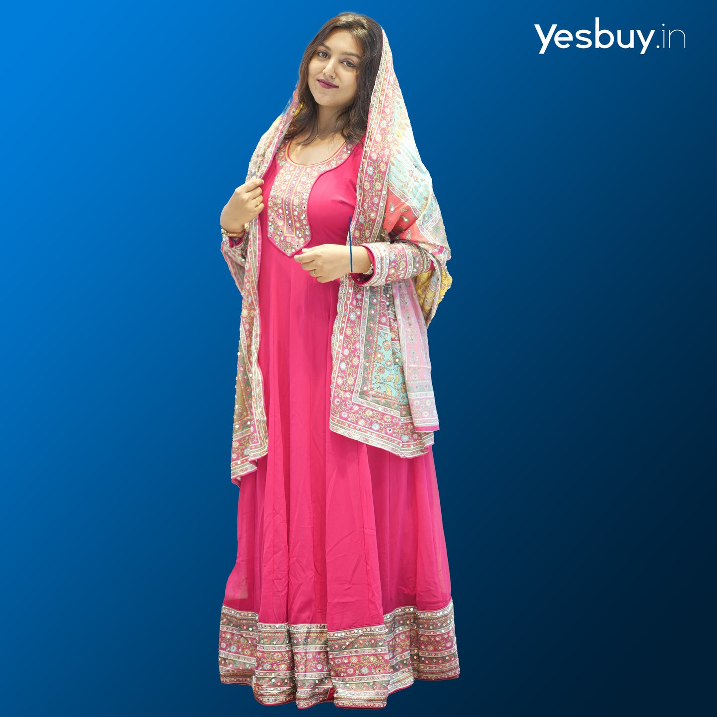 Party Wear Gown YB122