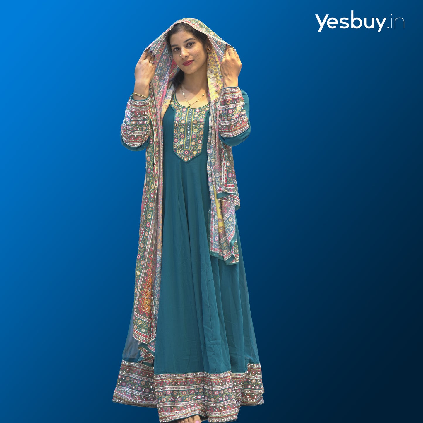 Party Wear Gown YB122