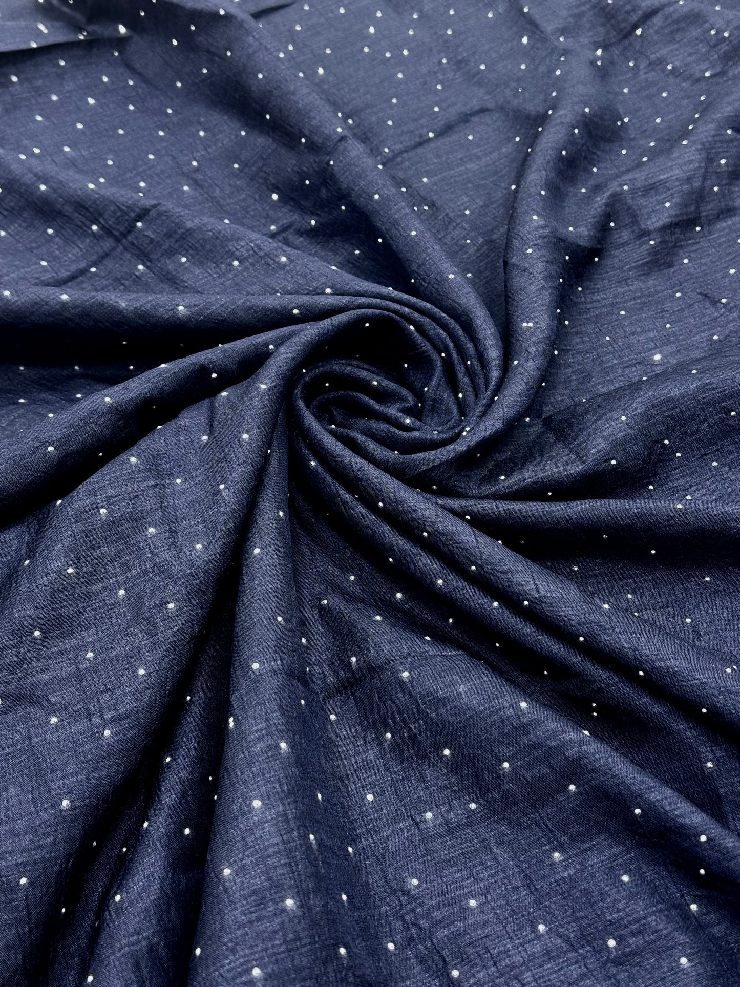 Vijithra Silk Swarovski Crystal Stone Saree