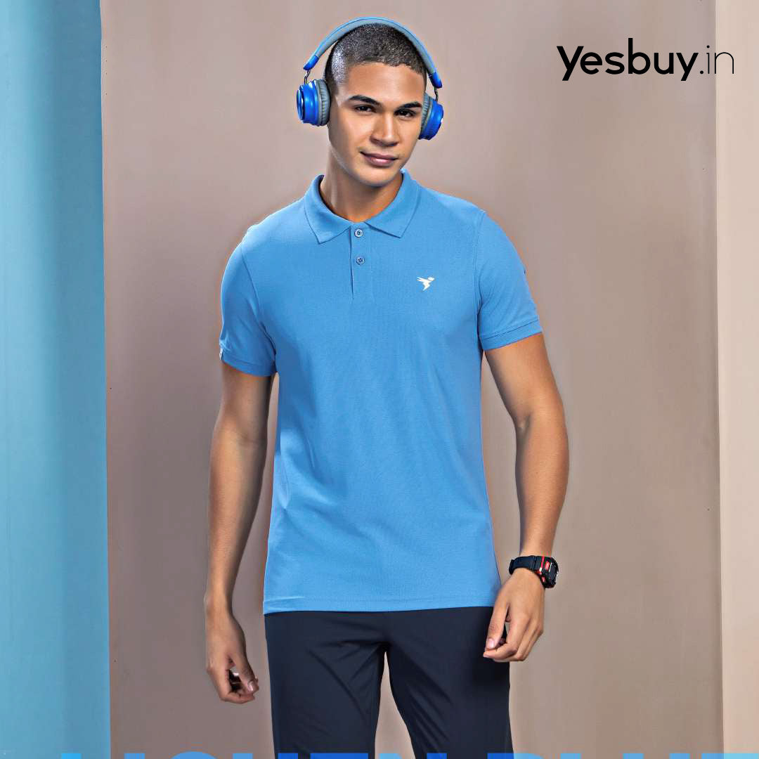 Mens Polo Shirts Quick Dry Short Sleeve