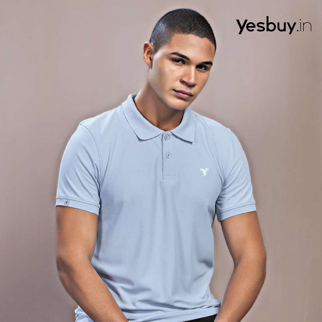 Mens Polo Shirts Quick Dry Short Sleeve