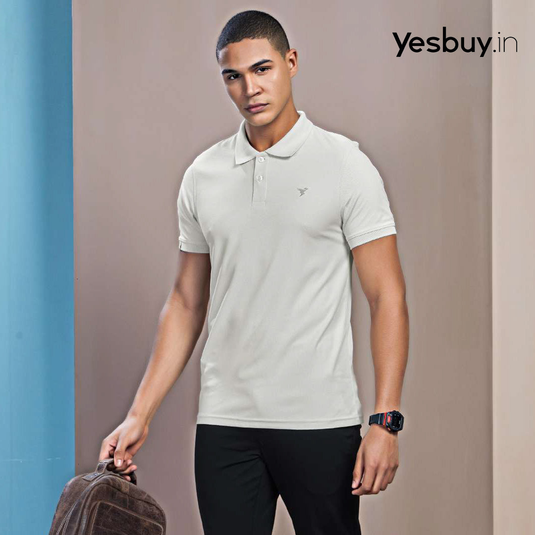Mens Polo Shirts Quick Dry Short Sleeve