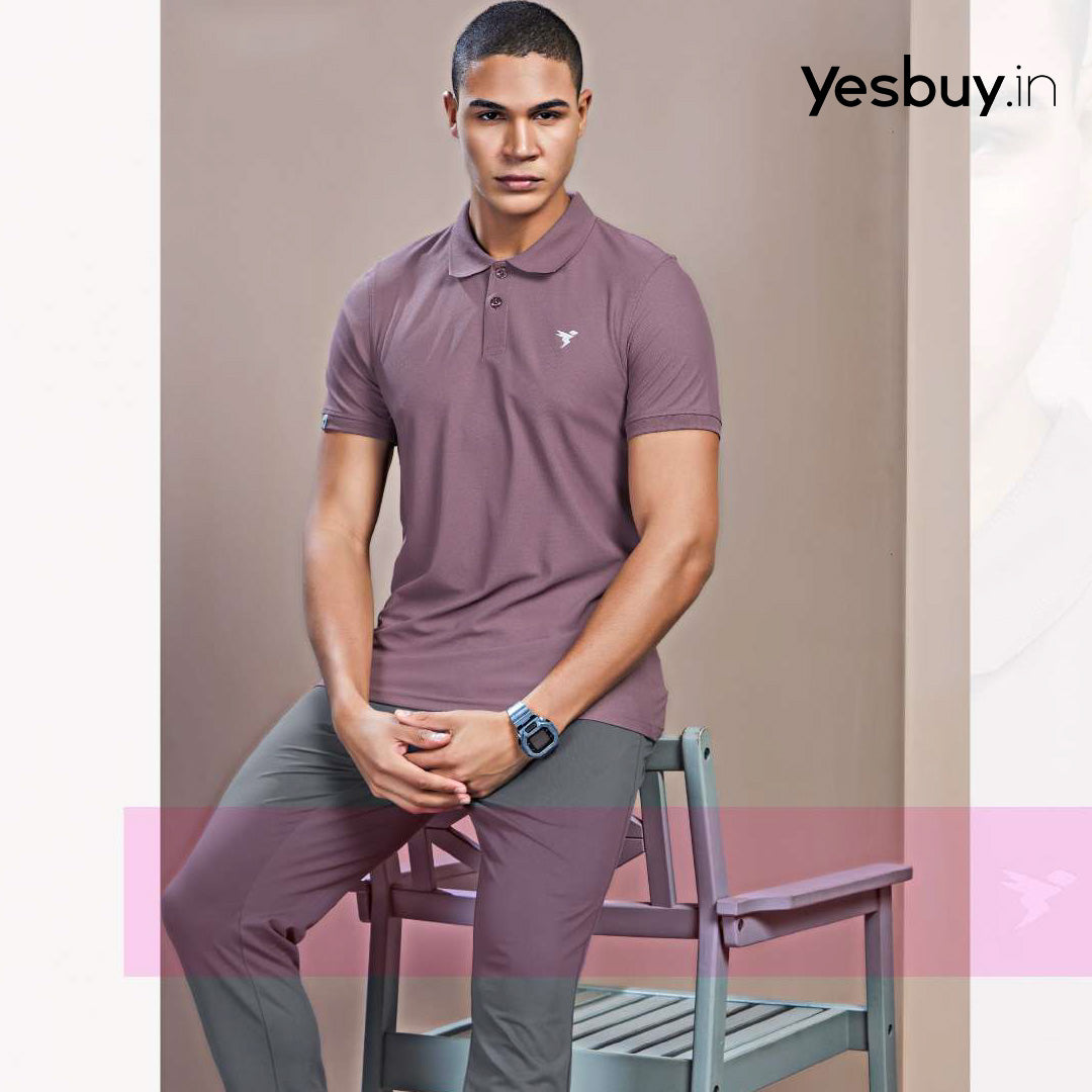 Mens Polo Shirts Quick Dry Short Sleeve