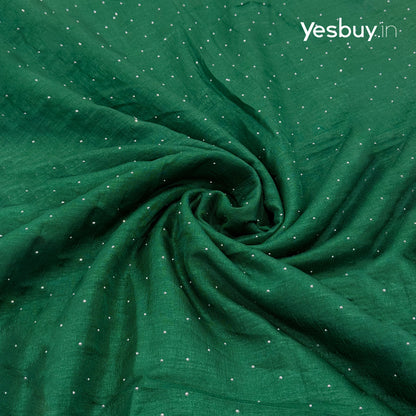 Vijithra Silk Swarovski Crystal Stone Saree