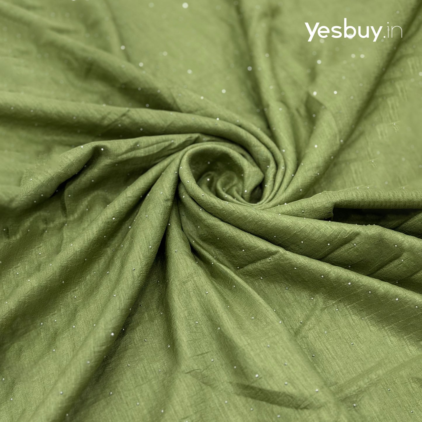 Vijithra Silk Swarovski Crystal Stone Saree