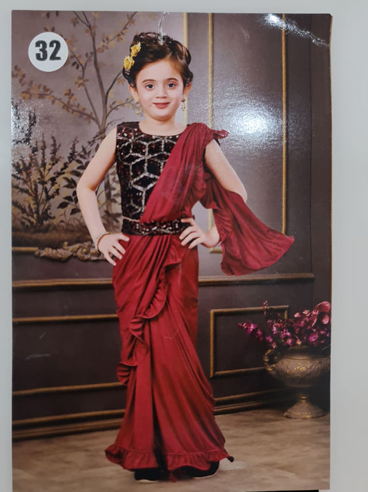 Kids Saree Choli