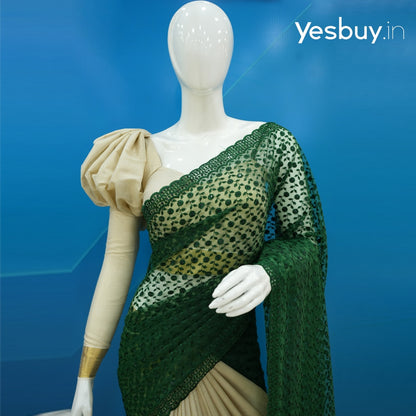 Kerala Set Fusion Saree