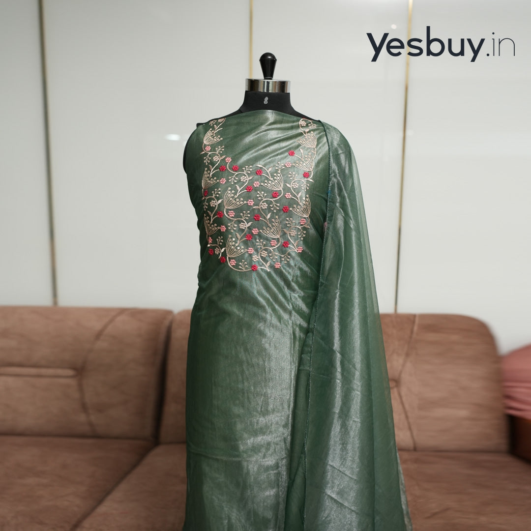 Churidar Material ( with top , bottom, shawl ) Set Only 399 - Catalog 4