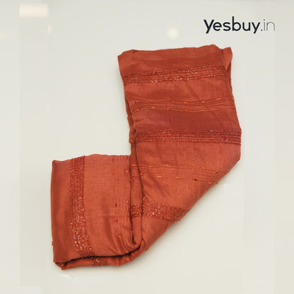 Vijithra Silk Fur Strips Saree ( 299/-) YB113