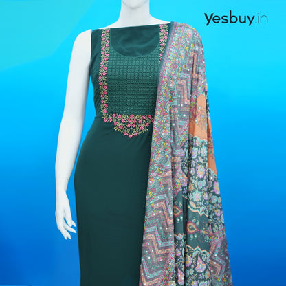 Salwar Suit With Pakistani Dupatta YB119 , 799/-