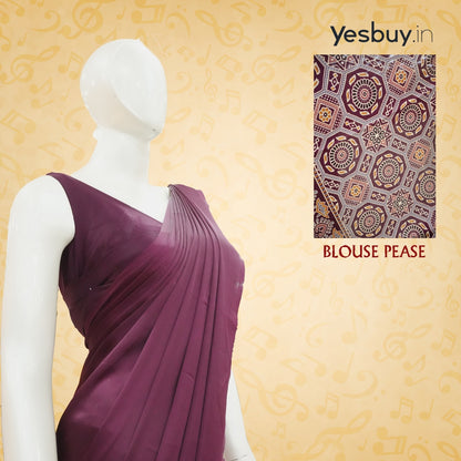 Semi Modal Silk Saree YB121