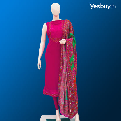 Salwar Suit With Pakistani Dupatta YB119 , 799/-