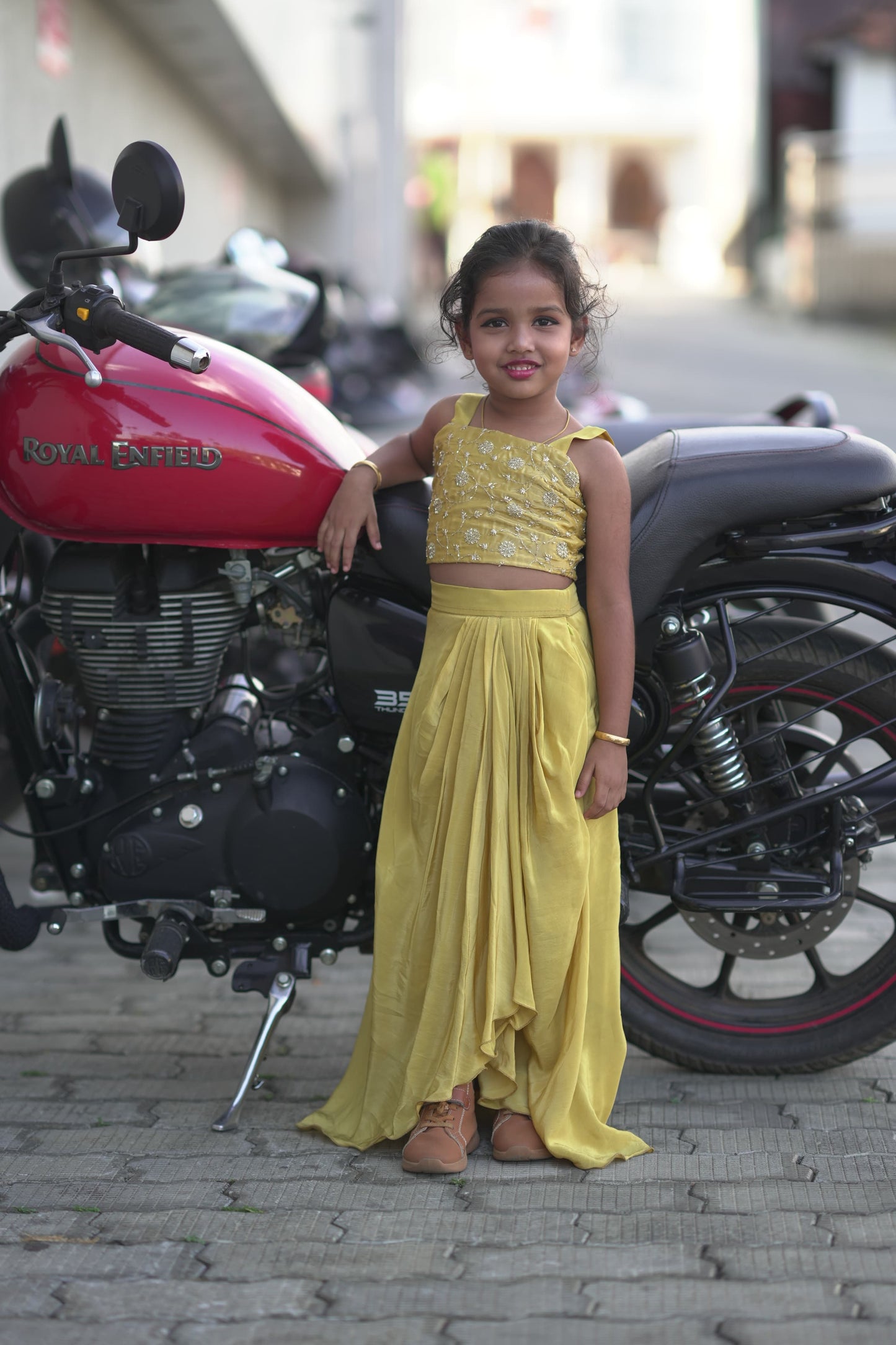 Girls Drape Set YB136